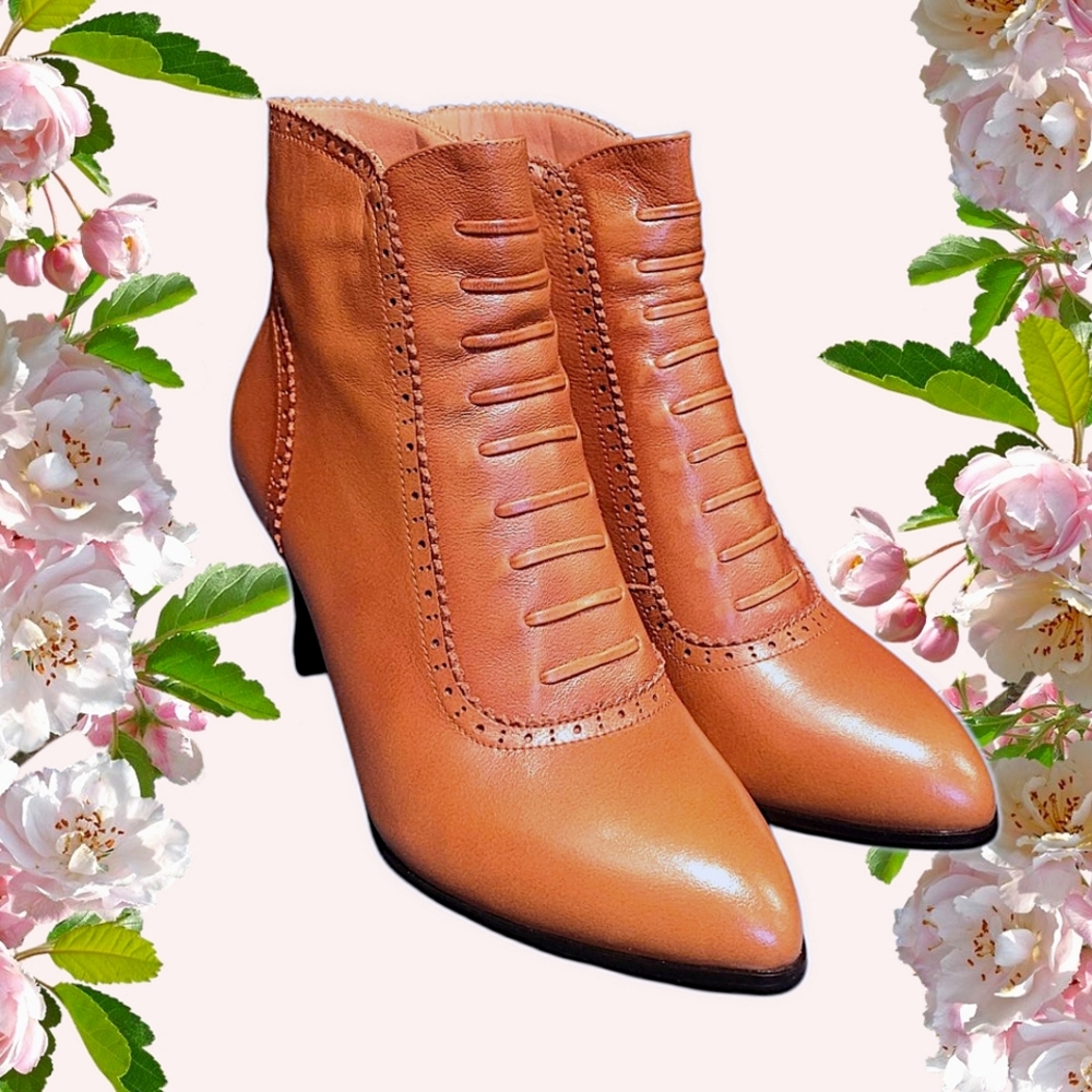 Vintage-Style Booties